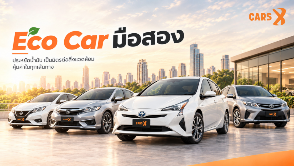 Eco Car มือสองรุ่นไหนประหยัดน้ำมันที่สุด